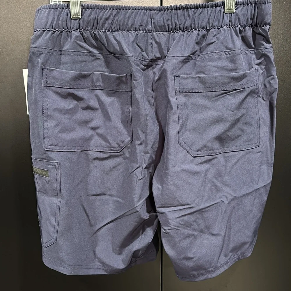 Trunks & Swim Co. Lined,elastic drawstring waist, pockets,stretch pull on cargo